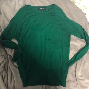 Never worn Zara green sweater